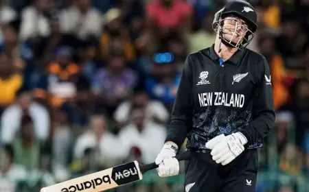 LIVE: New Zealand vs Sri Lanka — T20 World Cup 2026 Match Scorecard