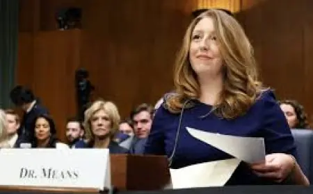 Casey Means faces Senate spotlight as surgeon general nominee, fueling debate over “MAHA” health agenda