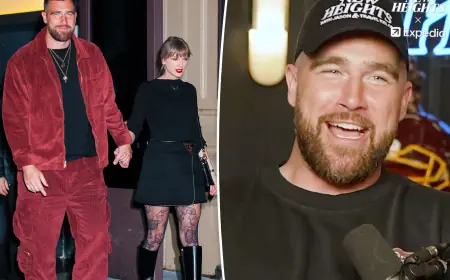 Travis Kelce Details Private New York Moments with Taylor Swift on Podcast