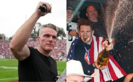 Pat McAfee Covers Team USA’s $150k Bar Tab at Miami Gold Medal Party