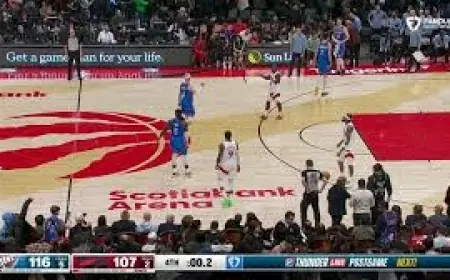 Thunder Vs Raptors: Wallace, Joe lift short-handed Thunder to 116-107 win in Toronto