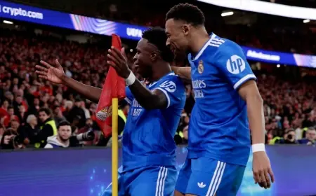 Real Madrid - Benfica: Live Champions League playoff — Mbappe a serious doubt as Prestianni suspended