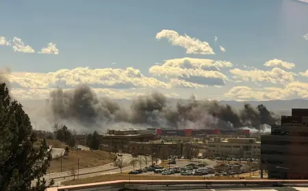 Thornton Fire LIVE: Grass Fire Forces Evacuations, Shuts Down I-25 Near Denver