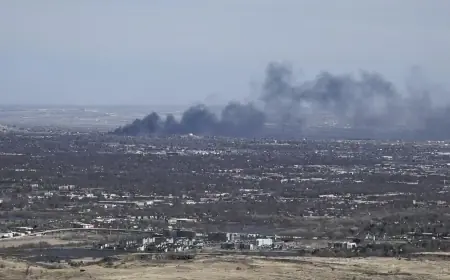 Thornton fire sends thick black smoke over Denver metro as evacuations ordered and I-25 shut down