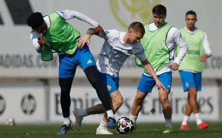 Real Madrid Hoy: última hora del Real Madrid vs. Benfica y el último entrenamiento antes del playoff