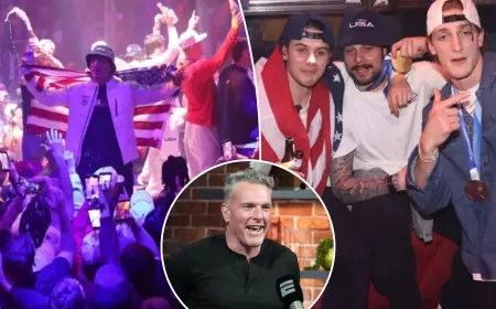 Pat Mcafee picked up $150,000 bar tab for Team USA after 2-1 overtime win over Canada