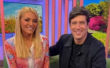 Tess Daly returns to the broadcaster with Vernon Kay on The One Show after Strictly exit