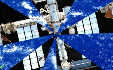 Space images pierce Milky Way as ISS puncture risk remains