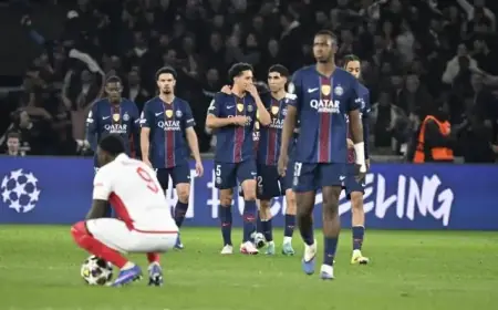 PSG Triumphs Over Monaco to Secure Champions League Round of 16 Spot