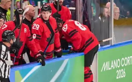 Crosby Out for Four Weeks Due to Milano Cortina 2026 Injury