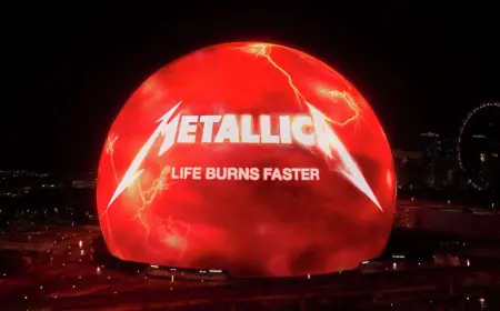 Metallica Sphere Las Vegas Residency Announced: Tickets, Dates, and Everything to Know About Life Burns Faster