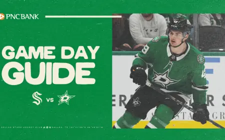 Dallas Stars Face Kraken at American Airlines Center on February 25