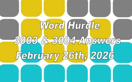 Today Wordle Answers: February 26, 2026 Solution Revealed With Hints And Strategy