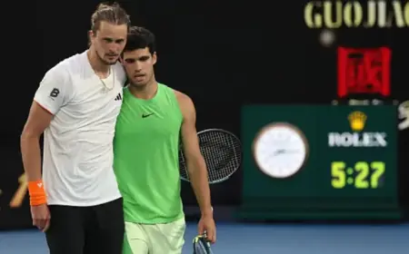 Zverev Blames Fatigue for Australian Loss to Alcaraz