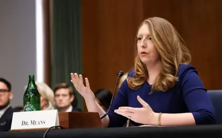 Casey Means, Surgeon General Nominee, Sidesteps Questions on Vaccines at Senate Hearing