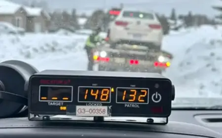 Driver Speeds at 148 km/h in 80 Zone on MR 35, Azilda