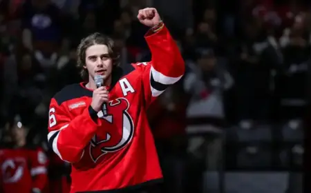 Olympic Champion Jack Hughes Receives Rousing Ovation in Devils’ Return Game