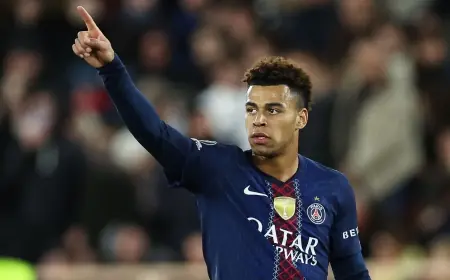 Psg: psg wins 5-4 on aggregate as Kvaratskhelia and Marquinhos score