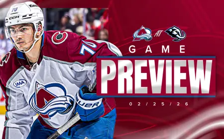 Nhl: Avalanche meet Mammoth in final regular-season meeting at Delta Center