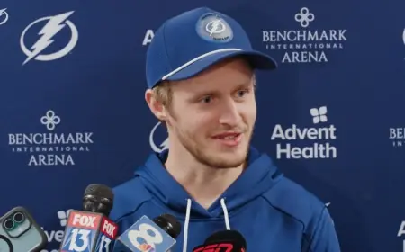 Nhl Scores: nhl scores — Guentzel pregame, Berube on Leafs' loss