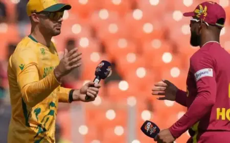 South Africa Faces West Indies in T20 World Cup Showdown