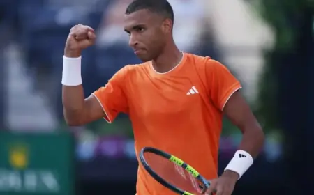 Auger-Aliassime Advances in Dubai; Medvedev Overcomes Wawrinka Easily