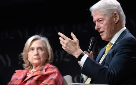 Hillary Clinton and Bill Clinton Set to Give Depositions in Epstein Case