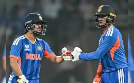 India vs Zimbabwe T20 World Cup 2026: Sharma, Kishan Shine as Samson Struggles