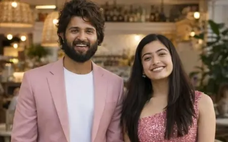 Rashmika Mandanna’s Pushpa dance leaves Vijay Deverakonda spellbound as Udaipur sangeet kicks off four-day wedding