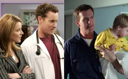 Scrubs revival review: daft gags, volcanic fury and original cast return to Sacred Heart