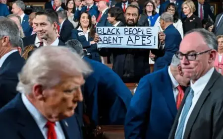 Rep. Al Green Removed from House Chamber During Trump Speech Protest