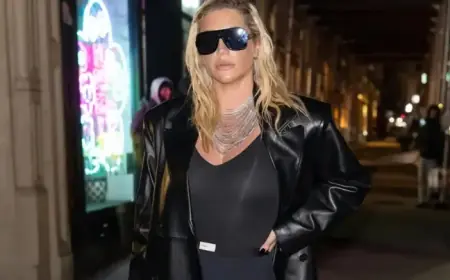 Kesha Transforms Beachwear into Stunning Nighttime Attire for Latest Shoot