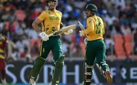 Romario Shepherd figures in late West Indies fightback as South Africa’s unbeaten momentum recalibrates tournament stakes