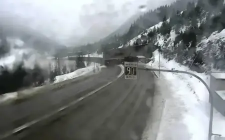 Weather Warnings Issued for Four B.C. Interior Highways Amid Heavy Snow and Winds