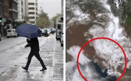 Adelaide Braces for Intense 120mm Tropical Rainfall