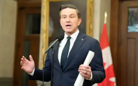 Poilievre Urges Against Declaring Permanent Rift with U.S.