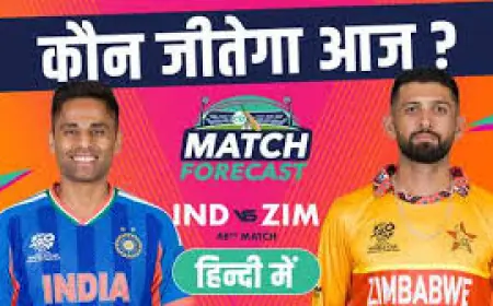 India Vs Zimbabwe: Bennett’s 97* in Vain as India Post 256 and Surge Into Super 8 Contention