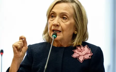 Hillary Clinton: hillary clinton challenges Republican-led House Epstein probe