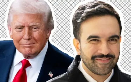 Zohran Mamdani Meets Again With Donald Trump in Washington to Discuss Housing