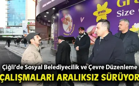 Çiğli Advances Social Welfare and Environmental Projects Without Pause