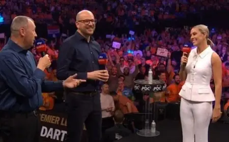 Mark Webster steps down from darts coverage due to 'personal condition' and asks for privacy