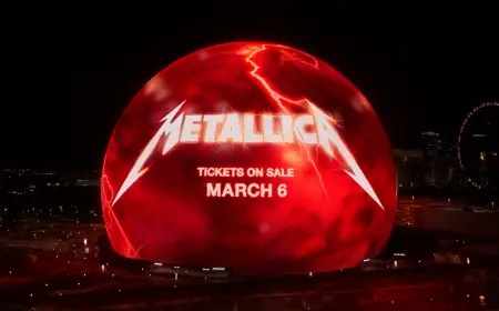 Metallica Sphere: Metallica Announces Las Vegas Sphere Shows as Ticket Demand Surges