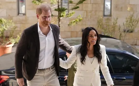 Harry and Meghan Visit Jordan, Including a Stop at Jose Andres’ World Central Kitchen