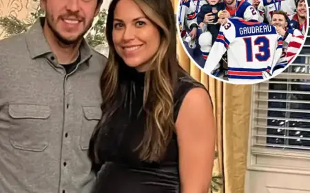 Meredith Gaudreau Responds to Olympic Tribute for Johnny Gaudreau