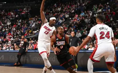 Sixers Host Miami Heat, Impacting NBA Playoff Seeding