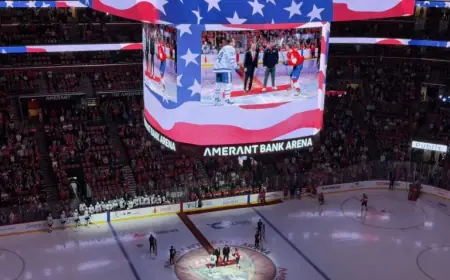 Panthers Celebrate U.S. Gold Medalists Before Facing Toronto and Auston Matthews