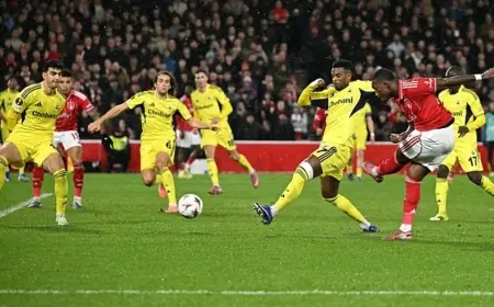 Fenerbahçe eliminated despite 2-1 win at Nottingham Forest