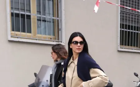 Kendall Jenner Sits Front Row with Nicholas Galitzine as Milan Fashion Week Nears March 2 Finale