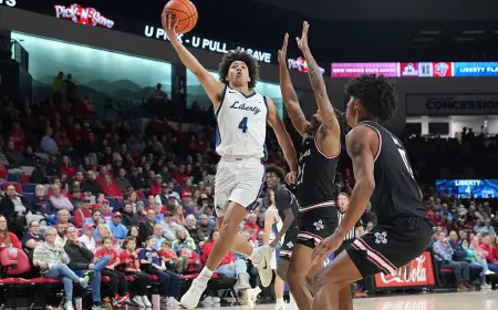 Liberty Basketball Favored as Flames Visit Kennesaw State in Tight Conference USA Test