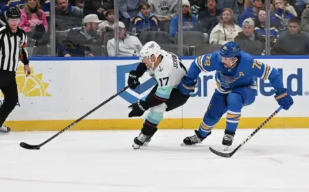 Kraken vs. Blues: Today’s Gameday Lineup Revealed